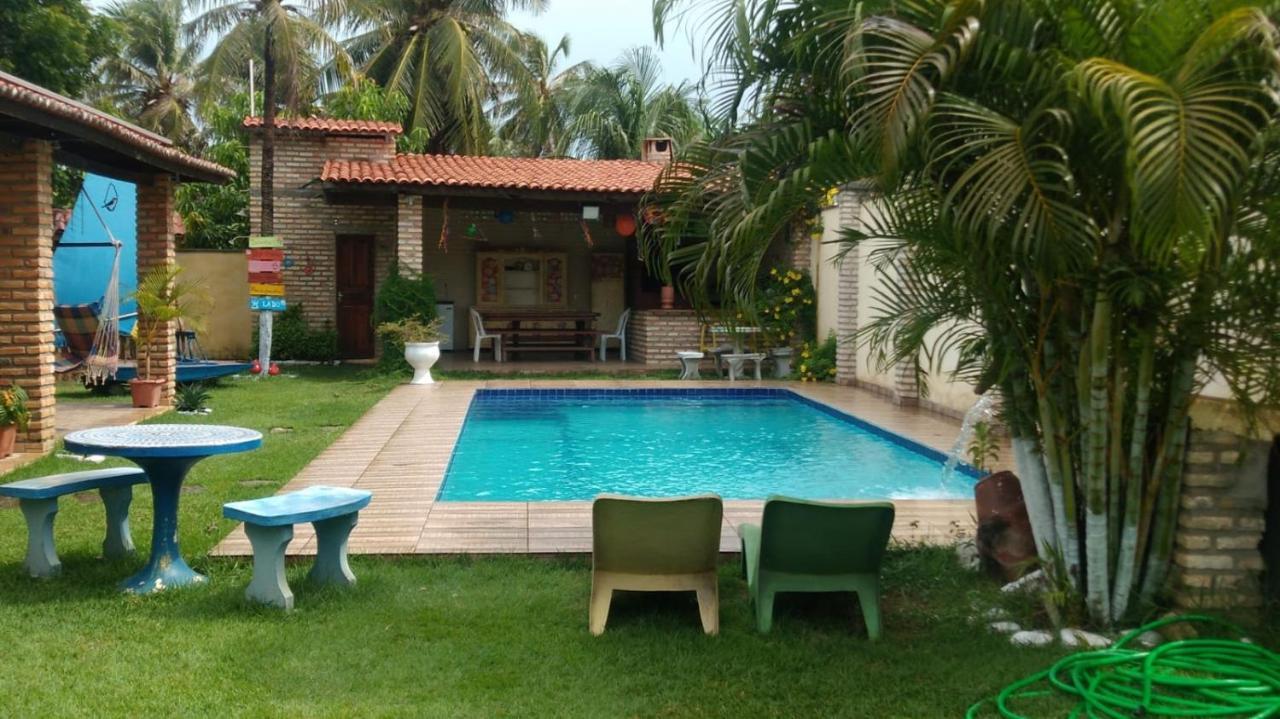 Casa Na Praia De Guajiru Buitenkant foto